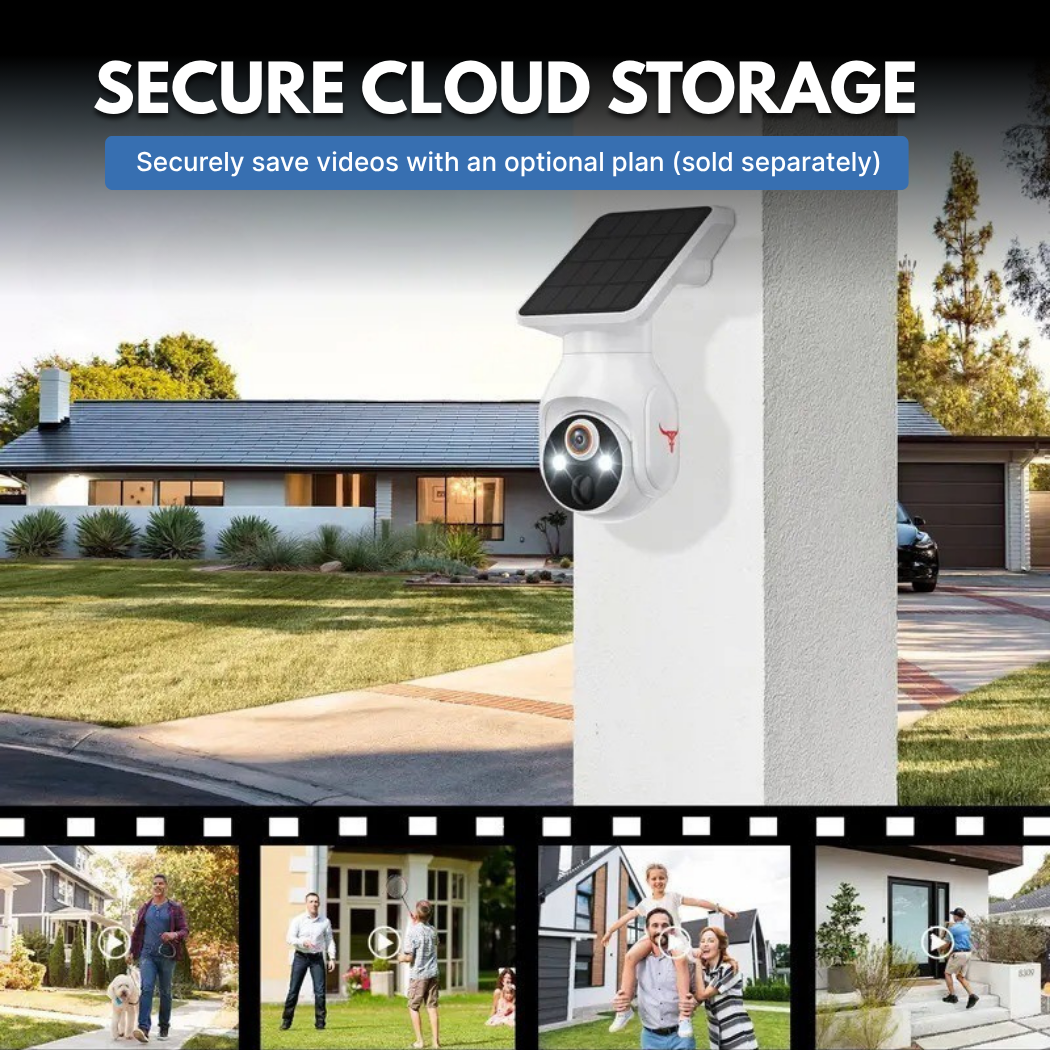 Solar Camera - Keep Your Home Protected 24/7