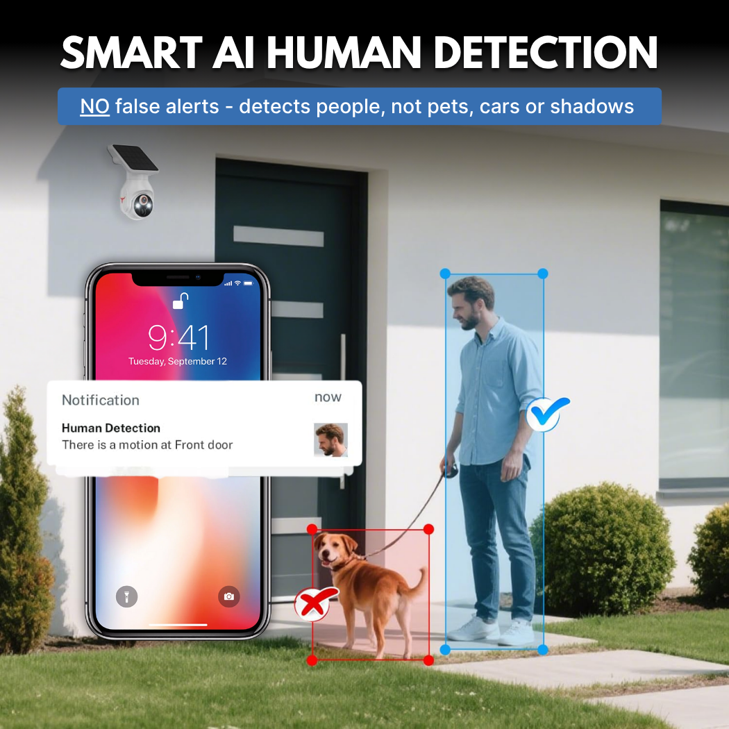 Solar Camera - Keep Your Home Protected 24/7