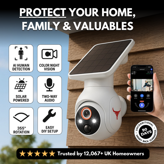 Solar Camera - Keep Your Home Protected 24/7